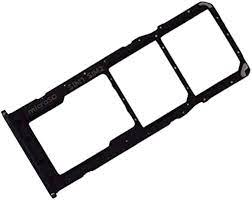 SIM Card Holder Tray for Vivo Y15s 2021 - Black by Sparestream