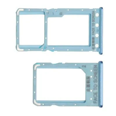 SIM Card Holder Tray for Xiaomi Redmi 6A - Blue by Sparestream
