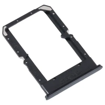 SIM Card Holder Tray for Oppo K10 - Black by Sparestream