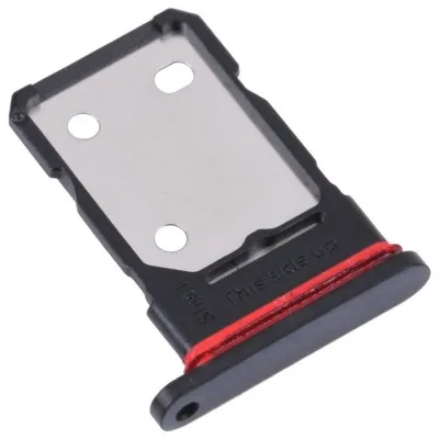 SIM Card Holder Tray for OnePlus Nord 2 5G - Black By Sparestream