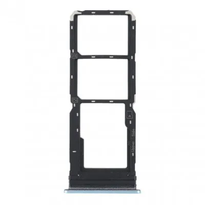 SIM Card Holder Tray for Vivo Y21t India - Blue by Sparestream