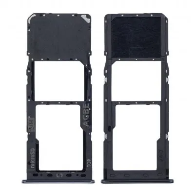 SIM Card Holder Tray for Samsung Galaxy A32 - Black by Sparestream