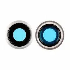 Camera Lens Glass with Frame for Apple iPhone 7 128GB Silver by Sparestream