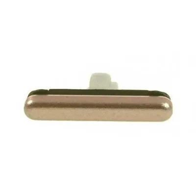 Power Button Outer for Samsung Galaxy S7 Edge Gold - Plastic On Off Switch by Sparestream