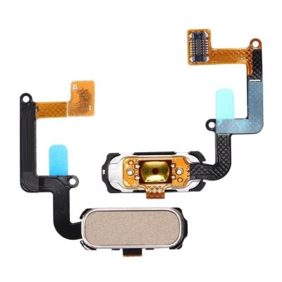 Fingerprint Sensor with Flex Cable for Samsung Galaxy A7 2017 Gold by Sparestream