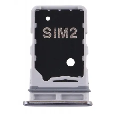 SIM Card Holder Tray for Samsung Galaxy A80 - White by Sparestream