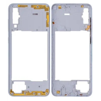 Middle Frame Ring Only  Samsung Galaxy A70s White- by Sparestream