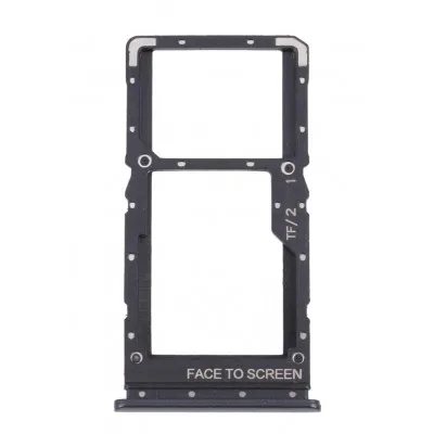 SIM Card Holder Tray for Xiaomi Redmi Note 10 5G - Black by Sparestream