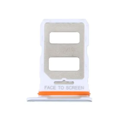 SIM Card Holder Tray for Xiaomi 12T 5G - White by Sparestream
