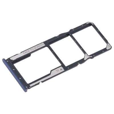SIM Card Holder Tray for Xiaomi Poco C55 - Blue by Sparestream