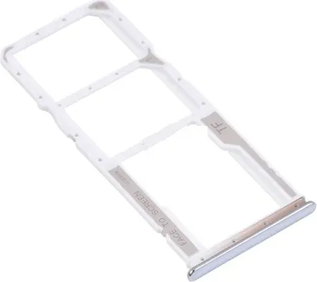 SIM Card Holder Tray for Xiaomi Poco C55 - White by Sparestream