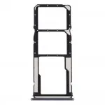 SIM Card Holder Tray for Xiaomi Poco C31 - Black by Sparestream
