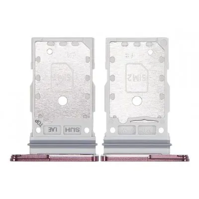 SIM Card Holder Tray for Samsung Galaxy S22 Ultra 5G - Red by Sparestream