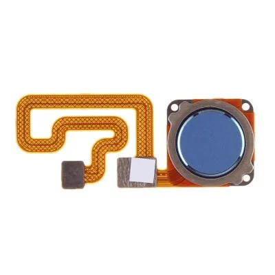 Fingerprint Sensor with Flex Cable for Xiaomi Redmi 6 Blue by Sparestream