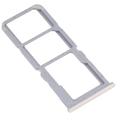 SIM Card Holder Tray for Oppo A38 - White by Sparestream