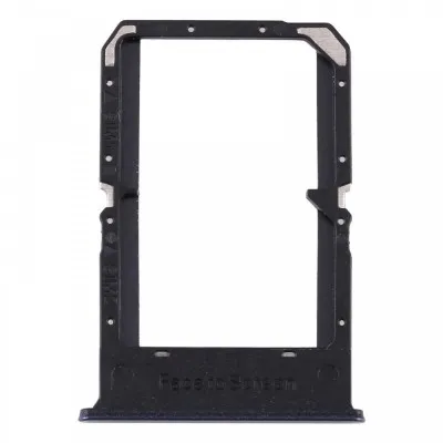 SIM Card Holder Tray for Oppo A72 - Black by Sparestream