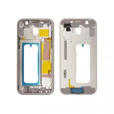 LCD Frame Middle Chassis for Samsung Galaxy A7 2017 - Peach by Sparestream