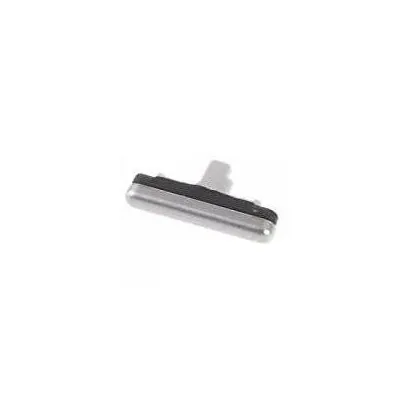Power Button Outer for Samsung Galaxy S7 Edge Silver - Plastic On Off Switch By Sparestream