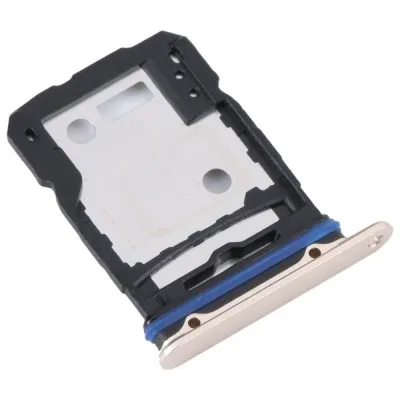 SIM Card Holder Tray for Vivo S15 - Yellow by Sparestream