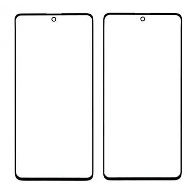 Front Glass for Samsung Galaxy A71 -Silver by Sparestream