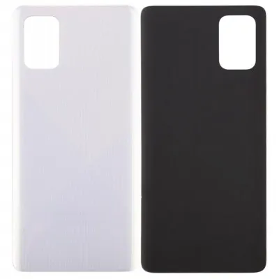 Back Panel Cover for Samsung Galaxy A71 - Silver by Sparestream