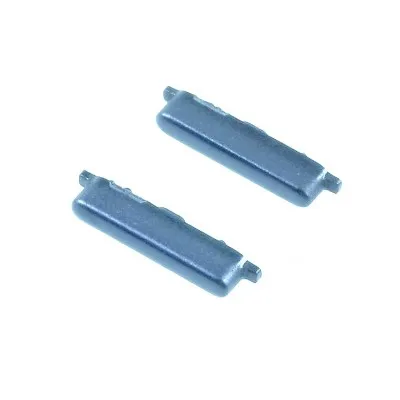 Volume Side Button Outer for Samsung Galaxy A6 Plus (2018) Blue - Plastic Key by Sparestream