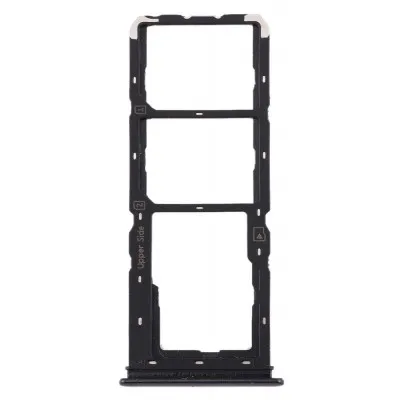 SIM Card Holder Tray for Vivo U10 - Black by Sparestream