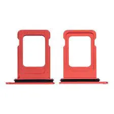 SIM Card Holder Tray for Vivo Z1 Lite - Red by Sparestream