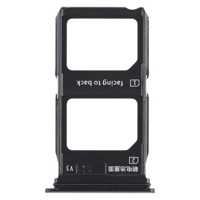 SIM Card Holder Tray for Vivo X9 Plus - Black by Sparestream