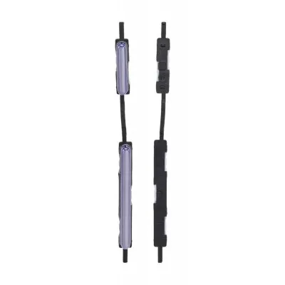 Power Button Outer for Samsung Galaxy A32 Violet - Plastic On Off Switch By Sparestream