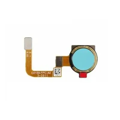 Fingerprint Sensor with Flex Cable for Realme 5i Blue by Sparestream