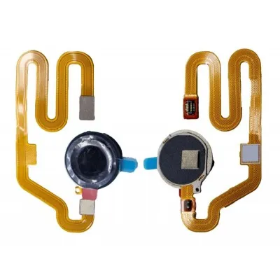 Fingerprint Sensor with Flex Cable for Realme 3 Black  By Sparestream