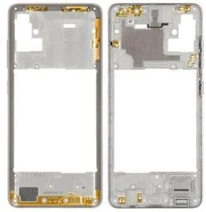 Middle Frame Ring Only for Samsung Galaxy A51 White by Sparestream