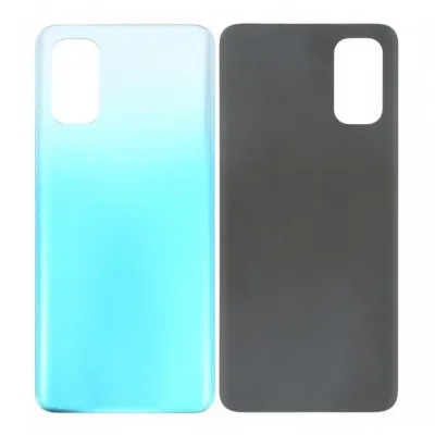 Back Panel Cover for Realme X7 - Black by Sparestream