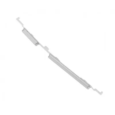 Volume Side Button Outer for Vivo S1 - Aug 2019 White - Plastic Key by Sparestream