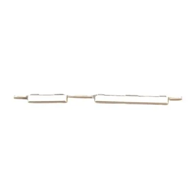 Power Button Outer for Vivo S1 - Aug 2019 White - Plastic On Off Switch by Sparestream