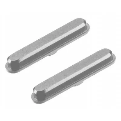 Volume Side Button Outer for Realme 9 White - Plastic Key by Sparestream