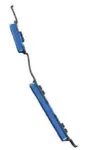 Power Button Outer for Vivo V7 Blue - Plastic On Off Switch by Sparestream