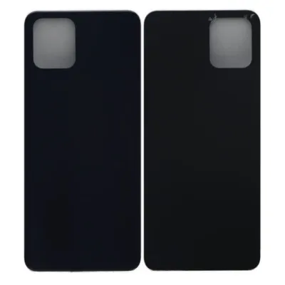 Back Panel Cover for Vivo Y72 5G (India) - Black by Sparestream