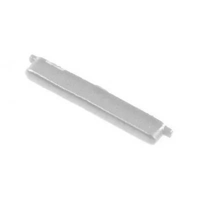 Volume Side Button Outer for Vivo Z6 5G Silver - Plastic By Sparestream
