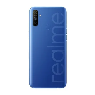 Back Panel Cover for Realme Narzo 10A - Blue by Sparestream