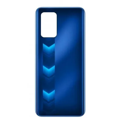 Back Panel Cover for Realme Narzo 30 5G - Blue by Sparestream