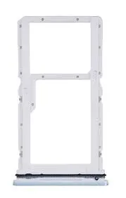 SIM Card Holder Tray for Vivo Y36i - White by Sparestream