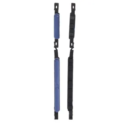 Power Button Outer for Xiaomi Pocophone F1 Blue - Plastic On Off Switch by Sparestream