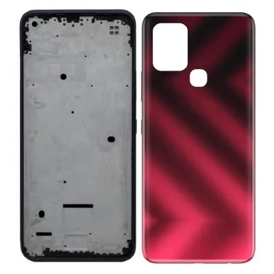 Full Body Housing for Infinix Hot 10 - Red by Sparestream