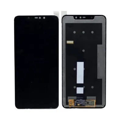 LCD with Touch Screen for Xiaomi Redmi Note 6 Pro - White (display glass combo folder) By Sparestream