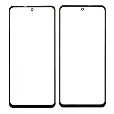 Front Glass for Xiaomi Poco X3 - White By Sparestream