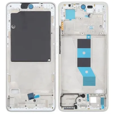 LCD Frame Middle Chassis for Xiaomi Poco M7 Pro 5G - Silver by Sparestream