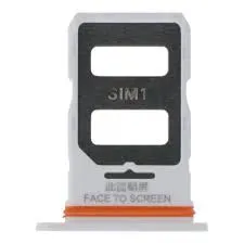 SIM Card Holder Tray for Xiaomi Poco X6 Pro - White by Sparestream