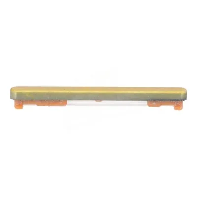 Volume Side Button Outer for Xiaomi Poco M4 Pro Yellow - Plastic Key by Sparestream